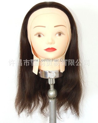 【工厂价批发教习头 美发理发练习用品用具 教学用模型假发】价格,厂家,图片,其他教学设备,许昌市骊韵贸易-